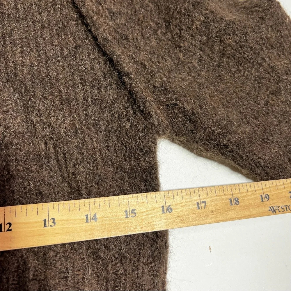 Zara Textured Brown Sweater size XS - Picture 6 of 7